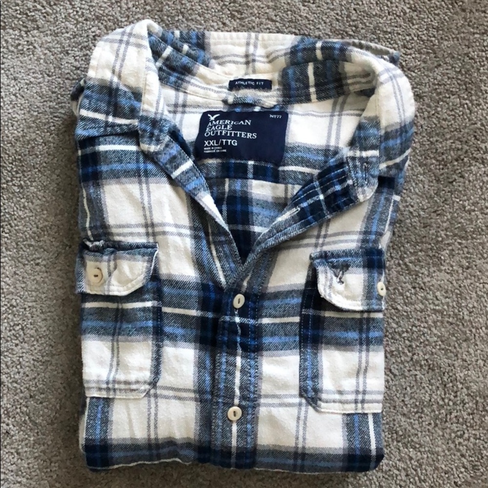 men’s long sleeve flannel shirt